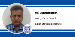 Interview Mr Subrata Rath Head SQC and OR Unit at Indian Statistical Institute Pune
